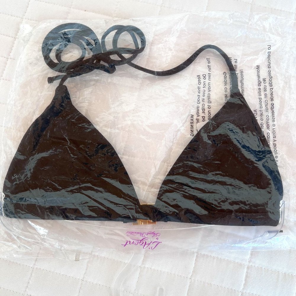 $92 NWT L' AGENT AGENT PROVOCATEUR triangle top TAYLER S